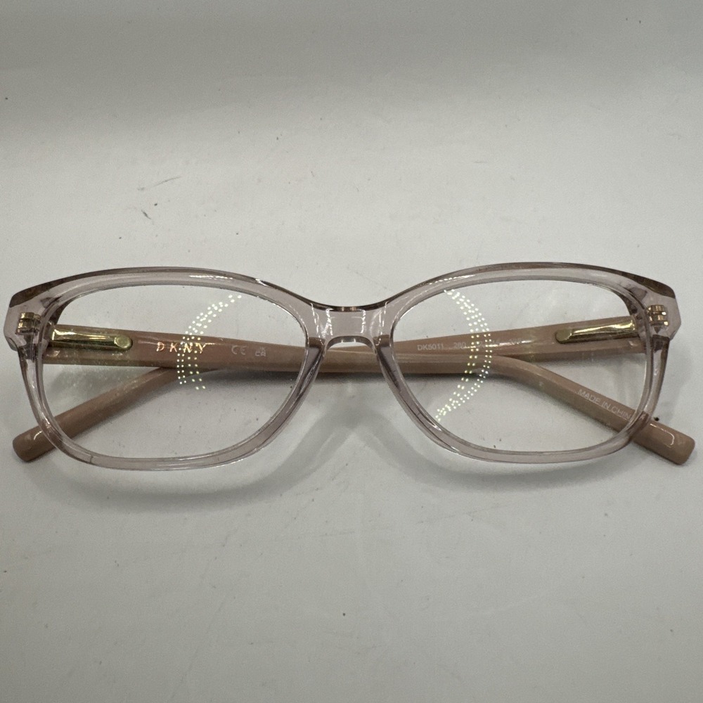 NEW DKNY DK5011 280 NUDE AUTHENTIC EYEGLASSES 52-15-135